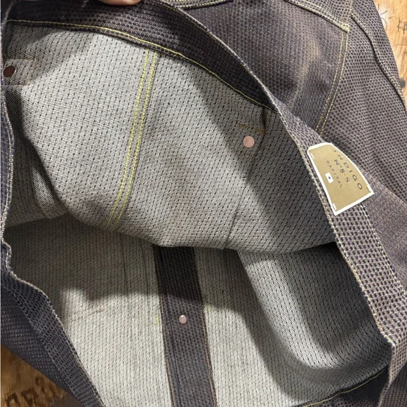 ‼️KAPITAL Men's Japan Made Denim Jacket Size 6 Boro Indigo No. 5 Jacket Coat‼️ - Picture 9 of 14